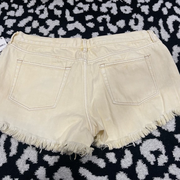 Free People cutoff jean shorts - Picture 2 of 5